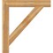 Ekena Millwork Traditional Block Rough Sawn Bracket, Western Red Cedar, 6"W x 44"D x 48"H BKT06X44X48TRA05RWR - alternate 4